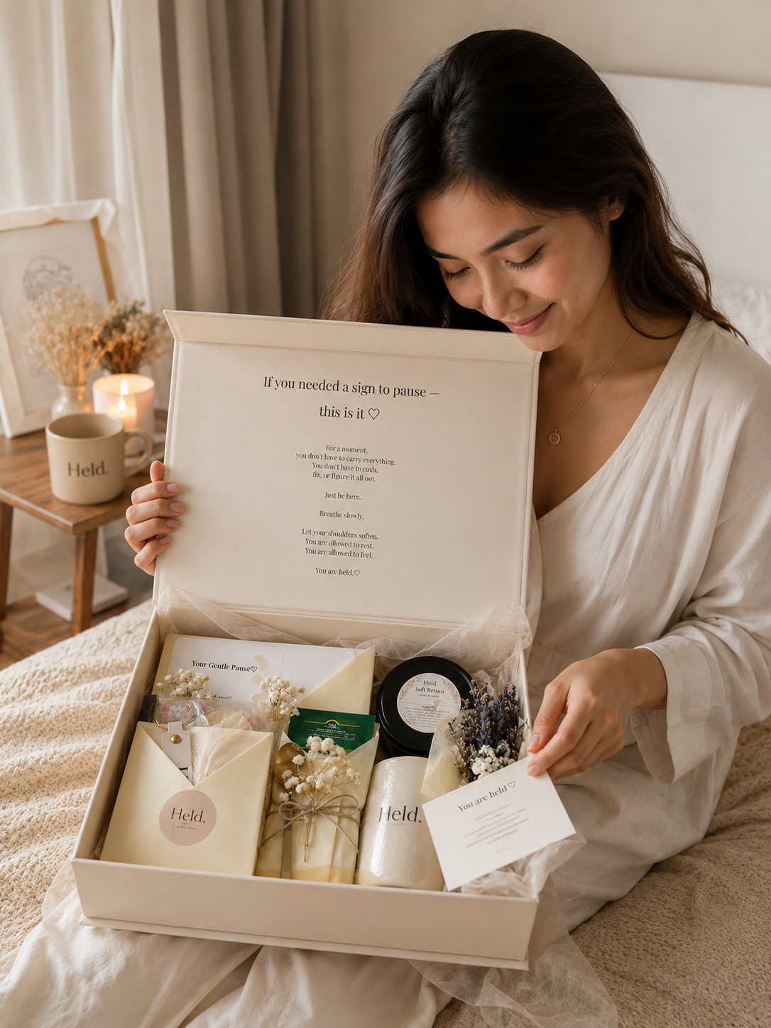 Held. Luxe Comfort Gift Box | Premium Self-Care Box UAE