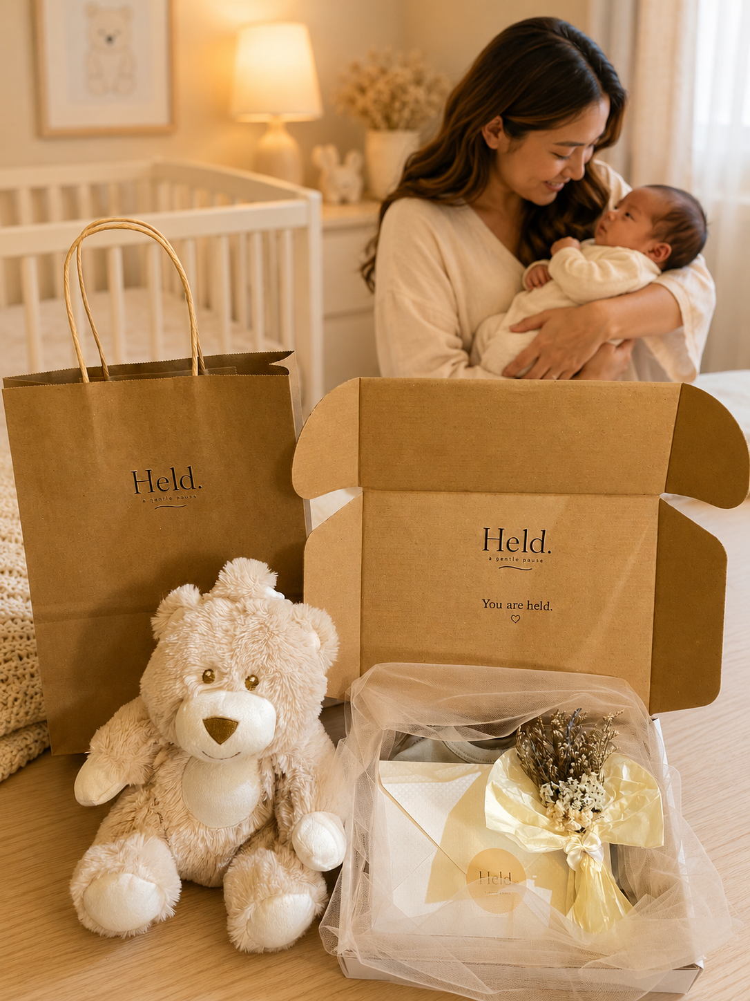 Held. Welcome Little Sunshine | New Baby Gift Box UAE
