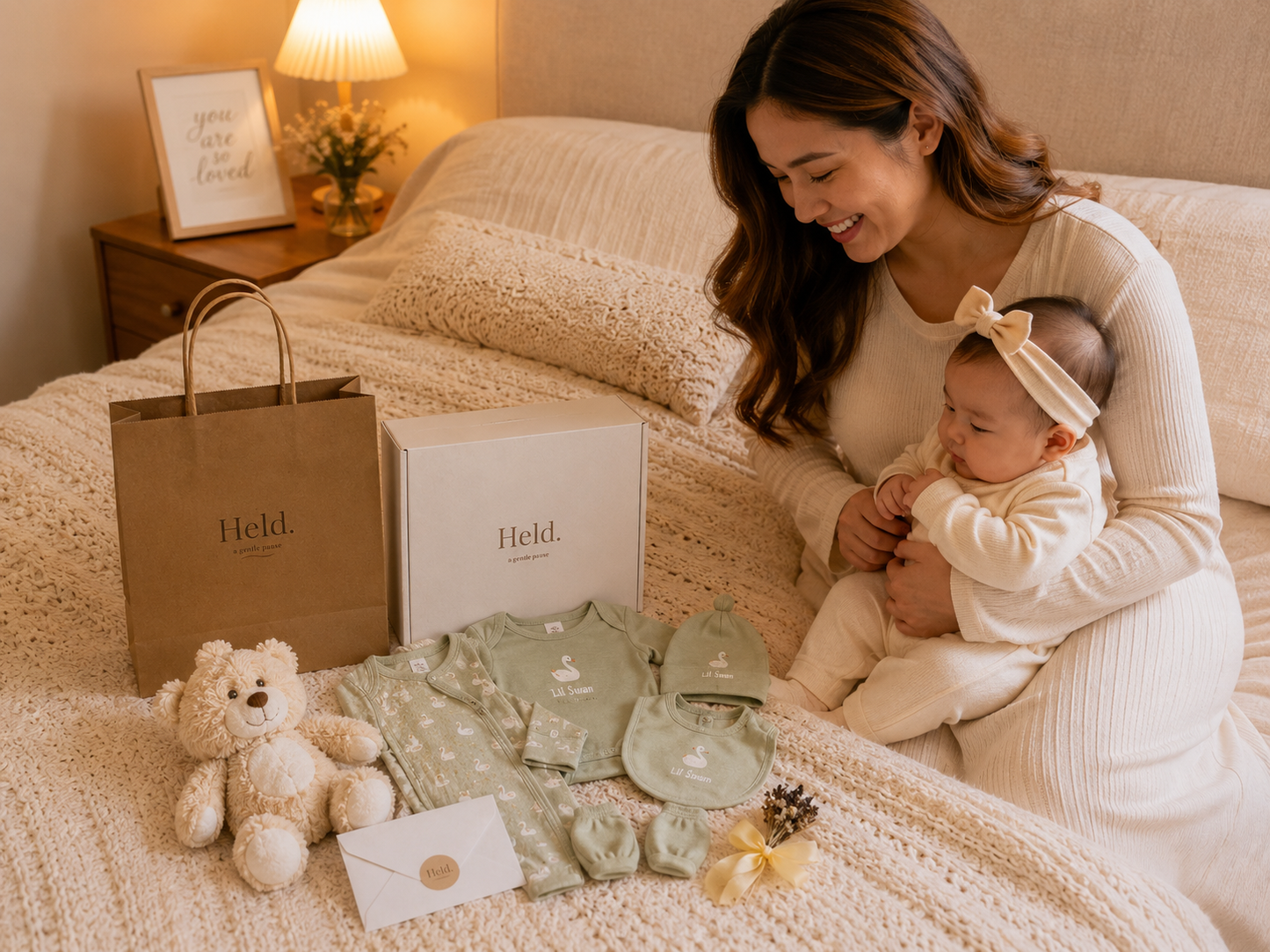 Held. Welcome Little Sunshine | New Baby Gift Box UAE