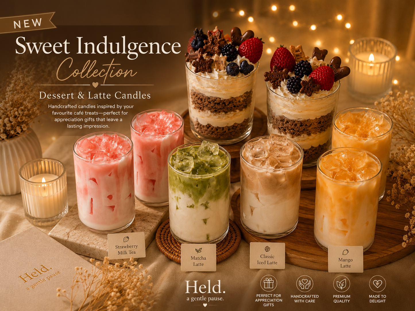 Held. Sweet Indulgence Collection