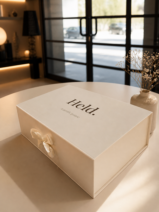 Held. Luxe Comfort Gift Box | Premium Self-Care Box UAE